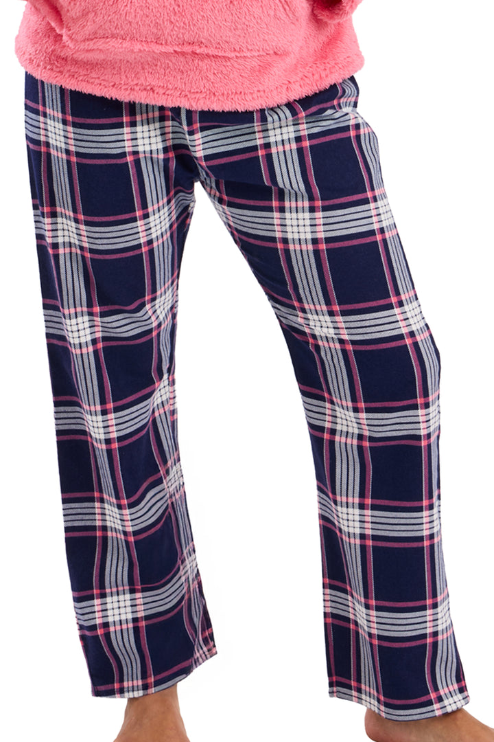 Lizzie Cosy Fleece Top & Brushed Cotton Pant Pyjama Set