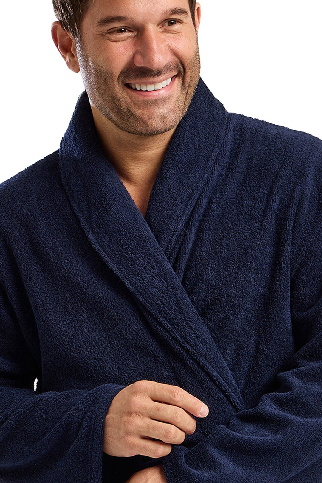 West Ridge Aberford Soft Towelling  Shawl Collar Robe