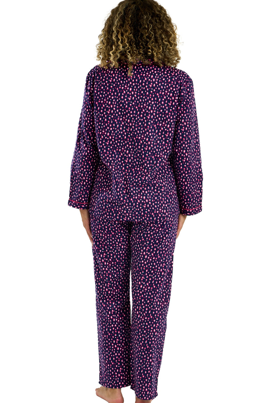 Neon Leopard  Brushed Cotton Pyjama Set