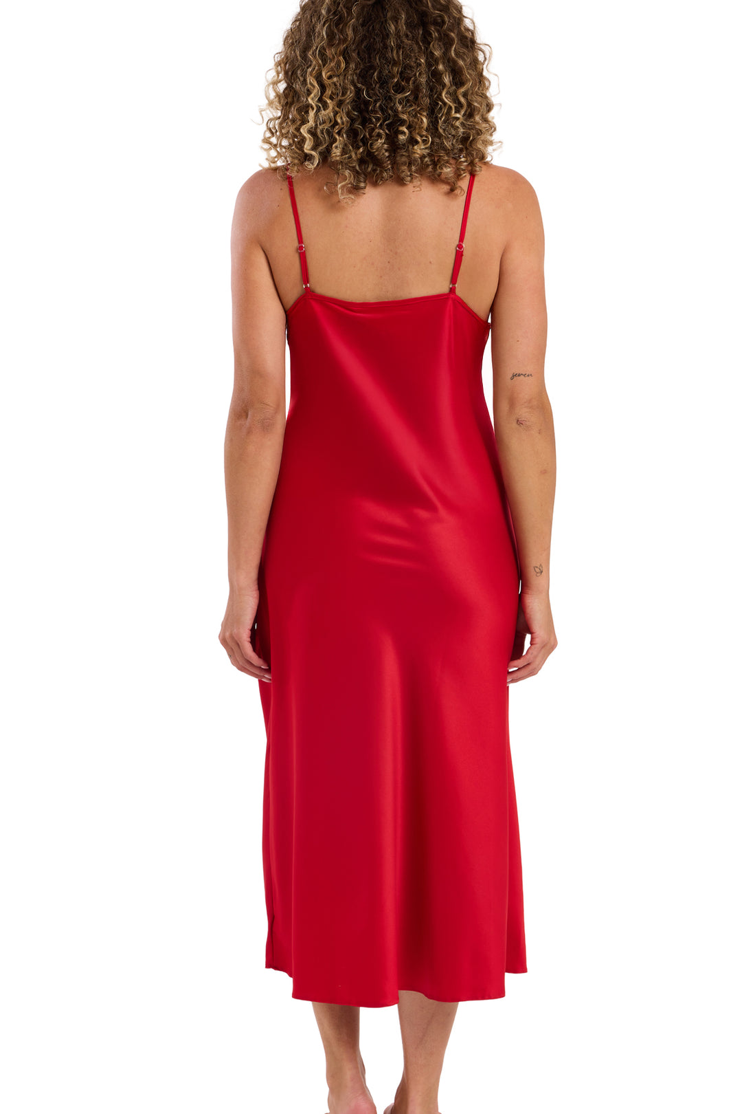 Samsara Long Satin Chemise