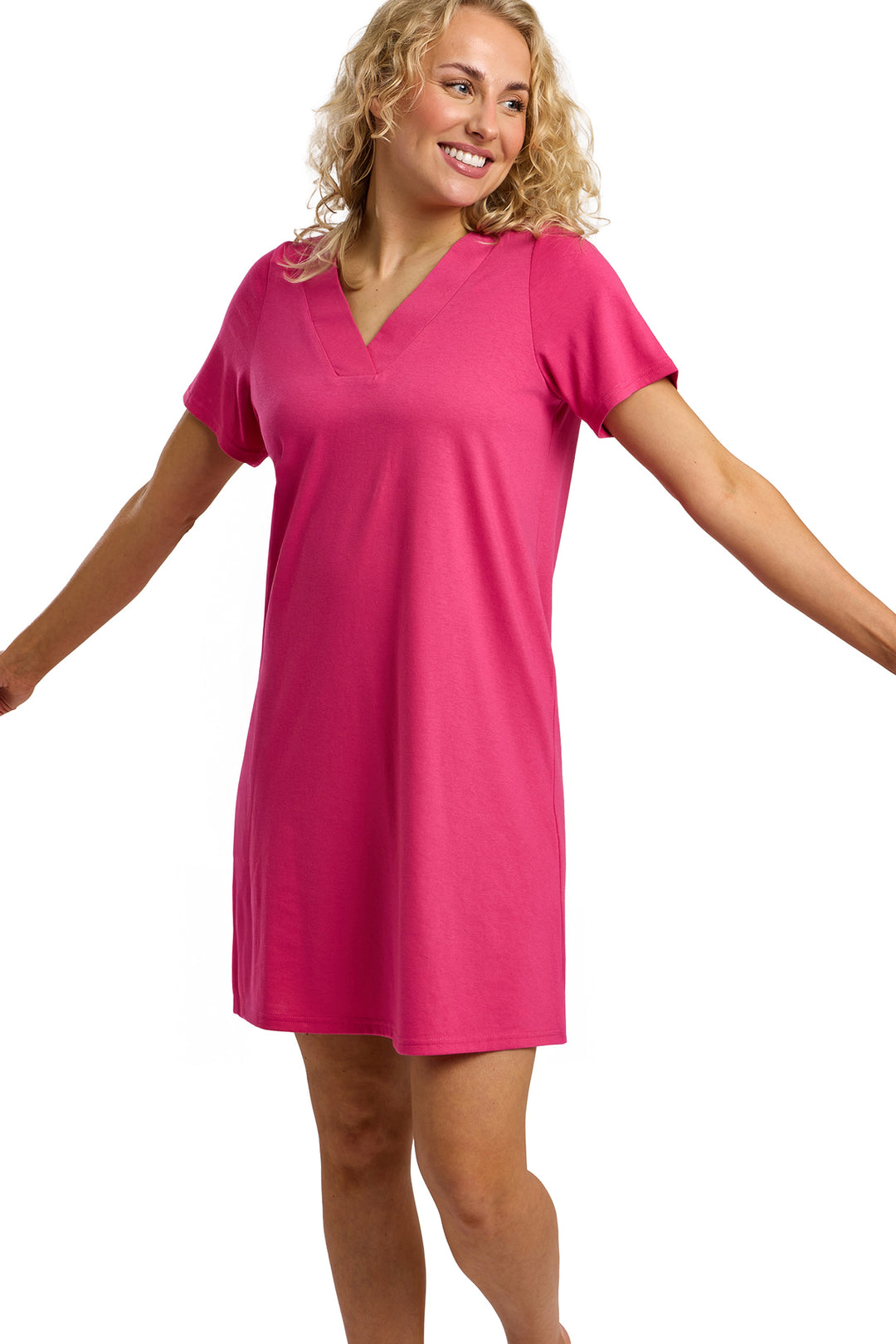 Soft & Comfy Bright Jersey Nightshirt