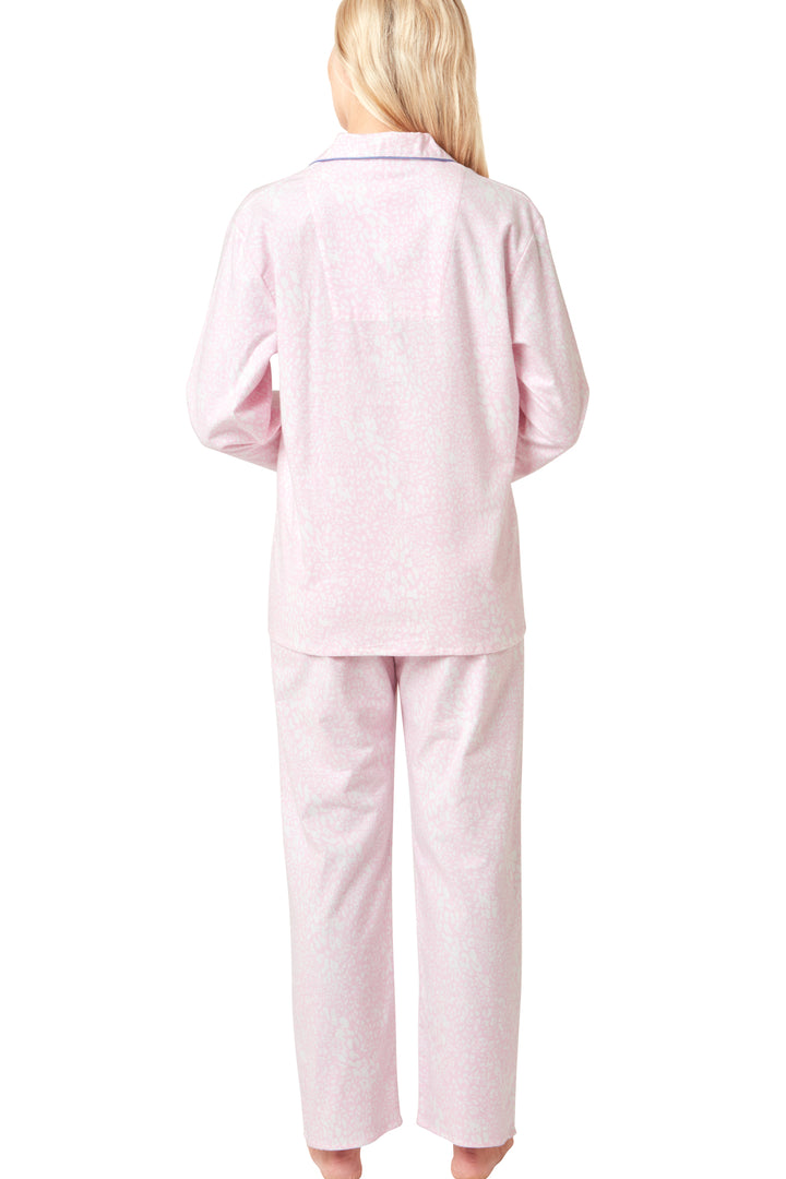 Cosy Pastel Animal Brushed Cotton Printed Pyjama Set