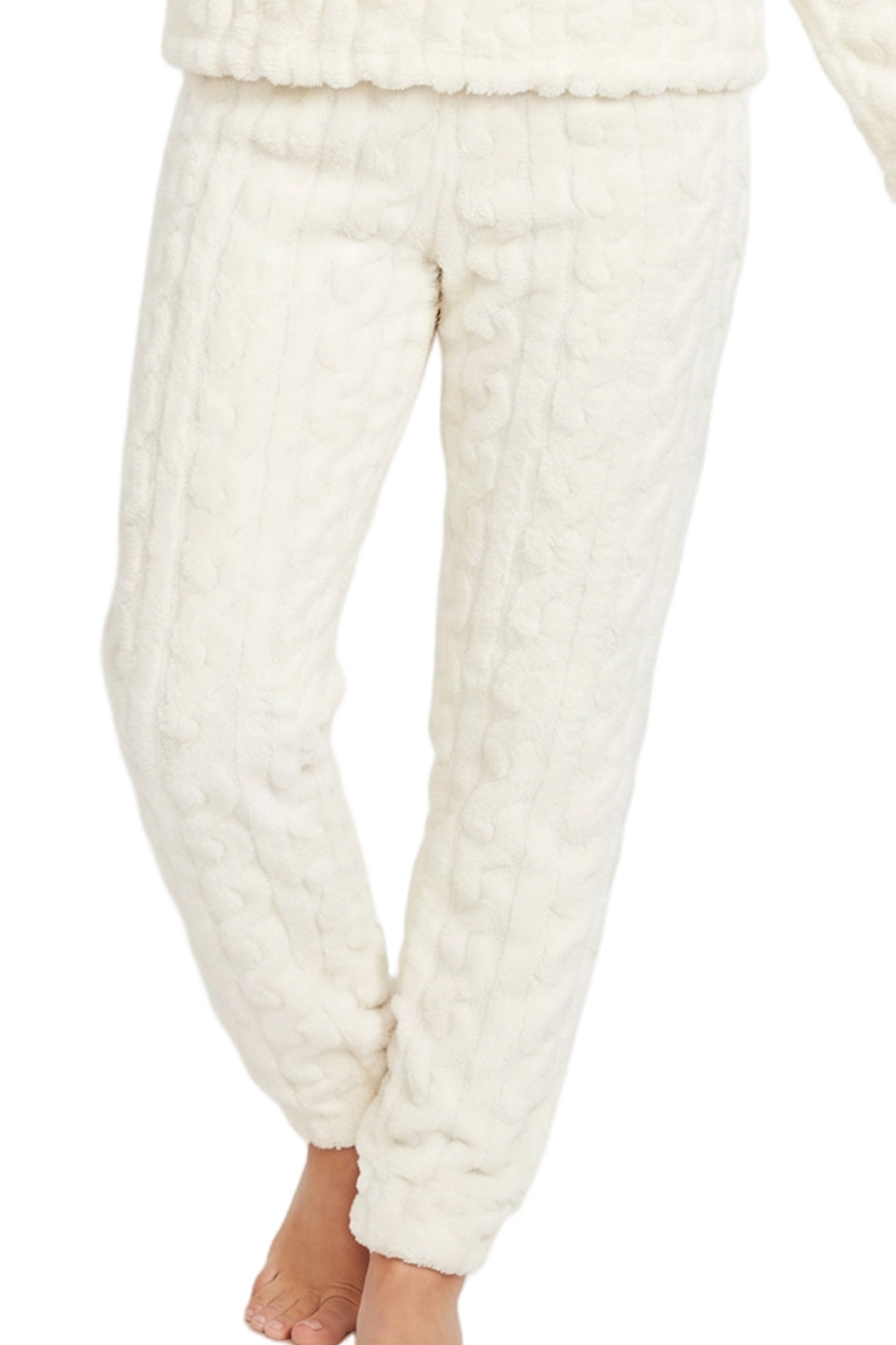 Cosy Cable Fleece Loungewear Set