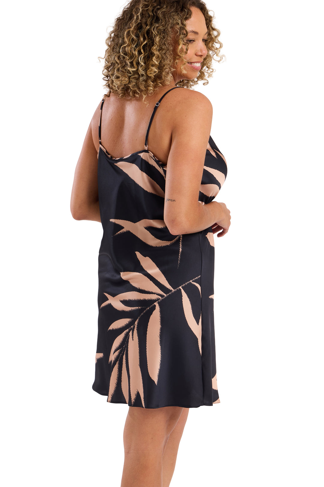 Janie Print Strappy Chemise