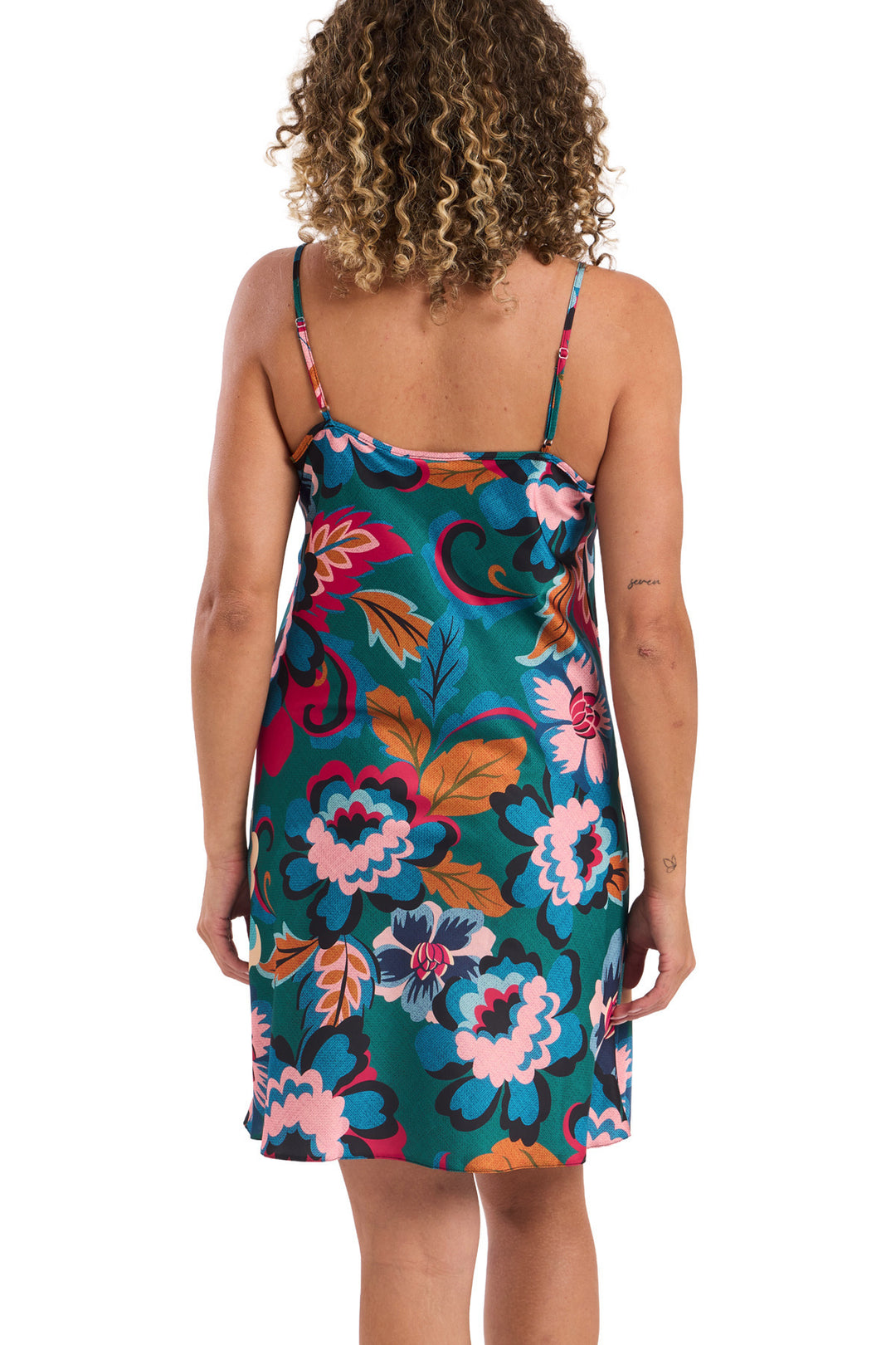 Janie Print Strappy Chemise