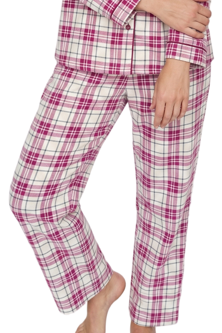 Cosy Check Brushed Cotton Pyjama Set