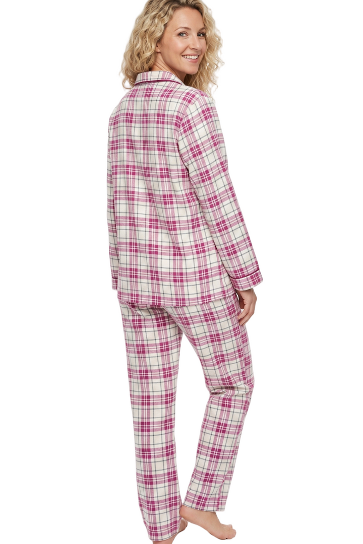 Cosy Check Brushed Cotton Pyjama Set