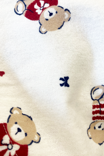 Cute Ted Brushed Cotton Pyjama Set