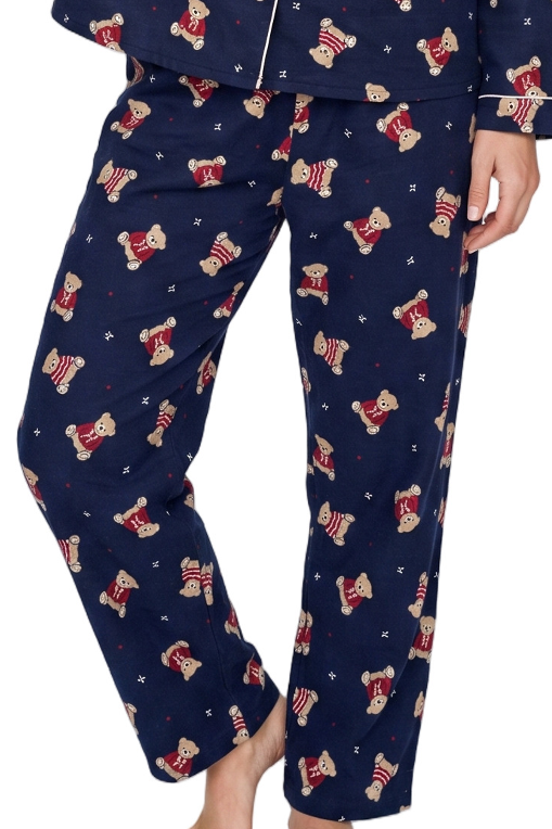 Cute Ted Brushed Cotton Pyjama Set