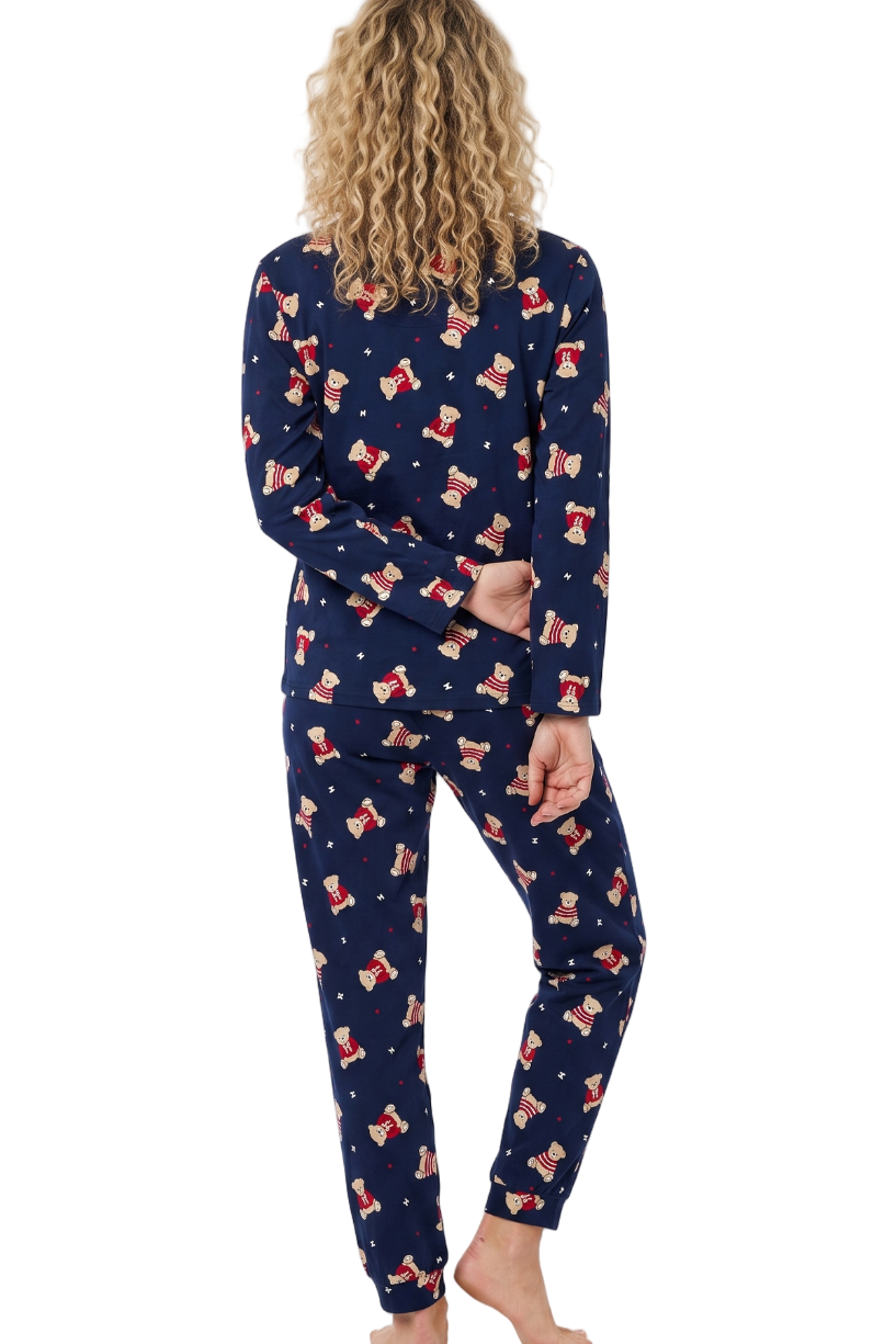 Cute Ted Pure Cotton Jogger Pyjama Set