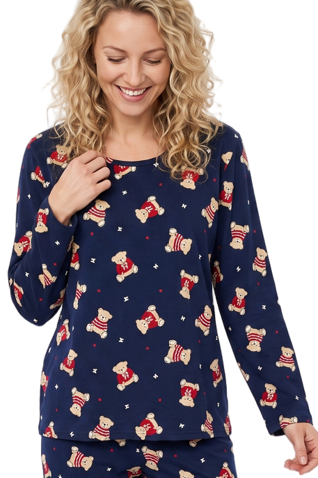 Cute Ted Pure Cotton Jogger Pyjama Set