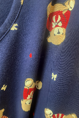 Cute Ted Pure Cotton Jogger Pyjama Set
