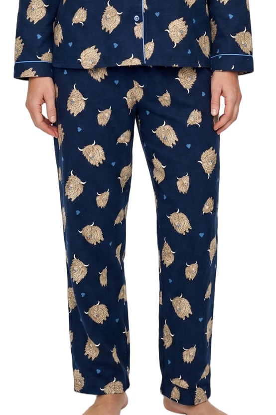 Cosy Cow Brushed Cotton Pyjama Set