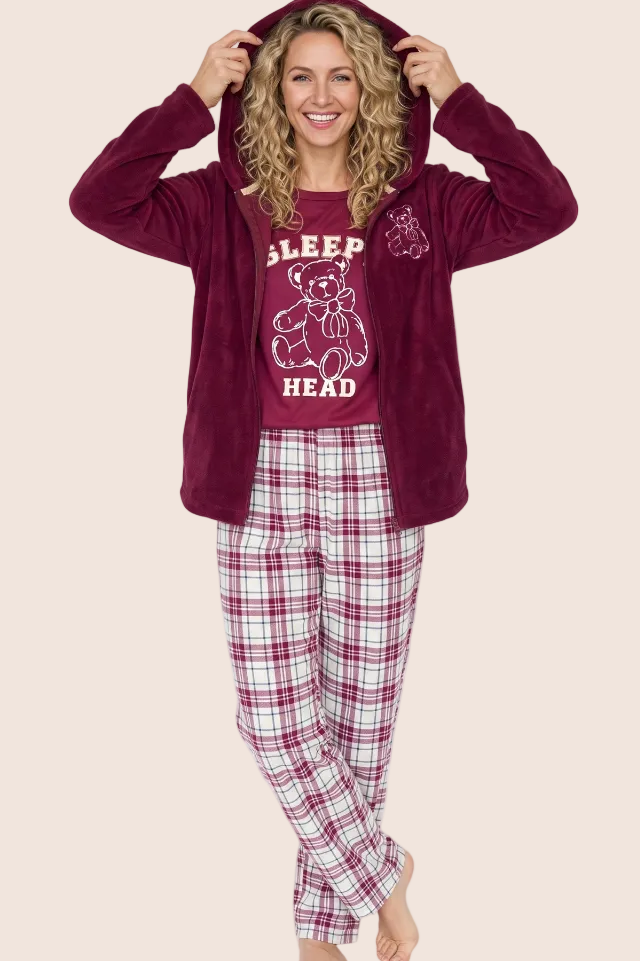 Sleepy Head Cosy Hoodie & Pyjama Set