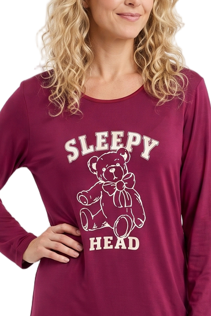 Sleepy Head Soft Nightshirt