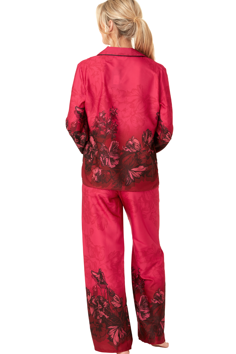 Indigo Sky Edit Luxe Print Satin Pyjamas