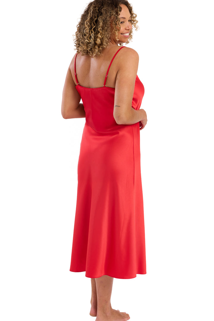 Samsara Long Satin Chemise