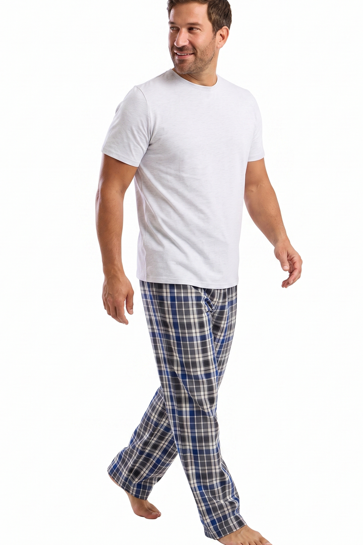 West Ridge Relaxed Tee Shirt & Woven Pants Pyjama Set