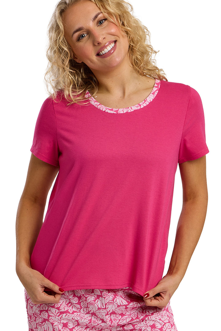 Palm Print Cotton Rich Jersey Pyjama Set