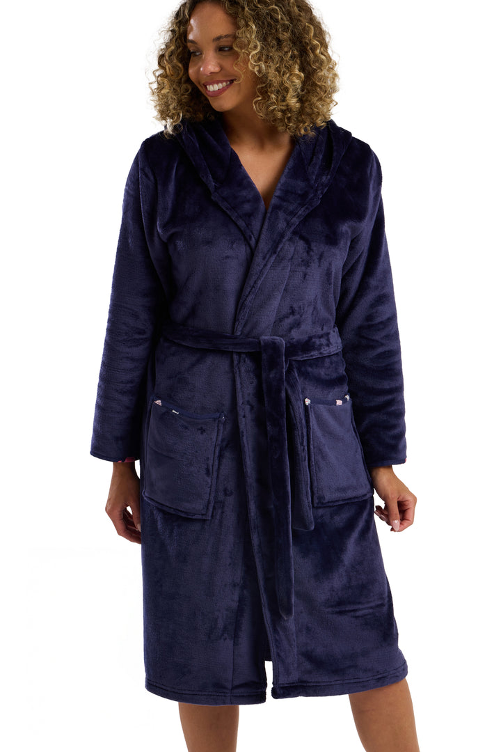 Playful Pooch Snuggly Fleece Hooded Wrap