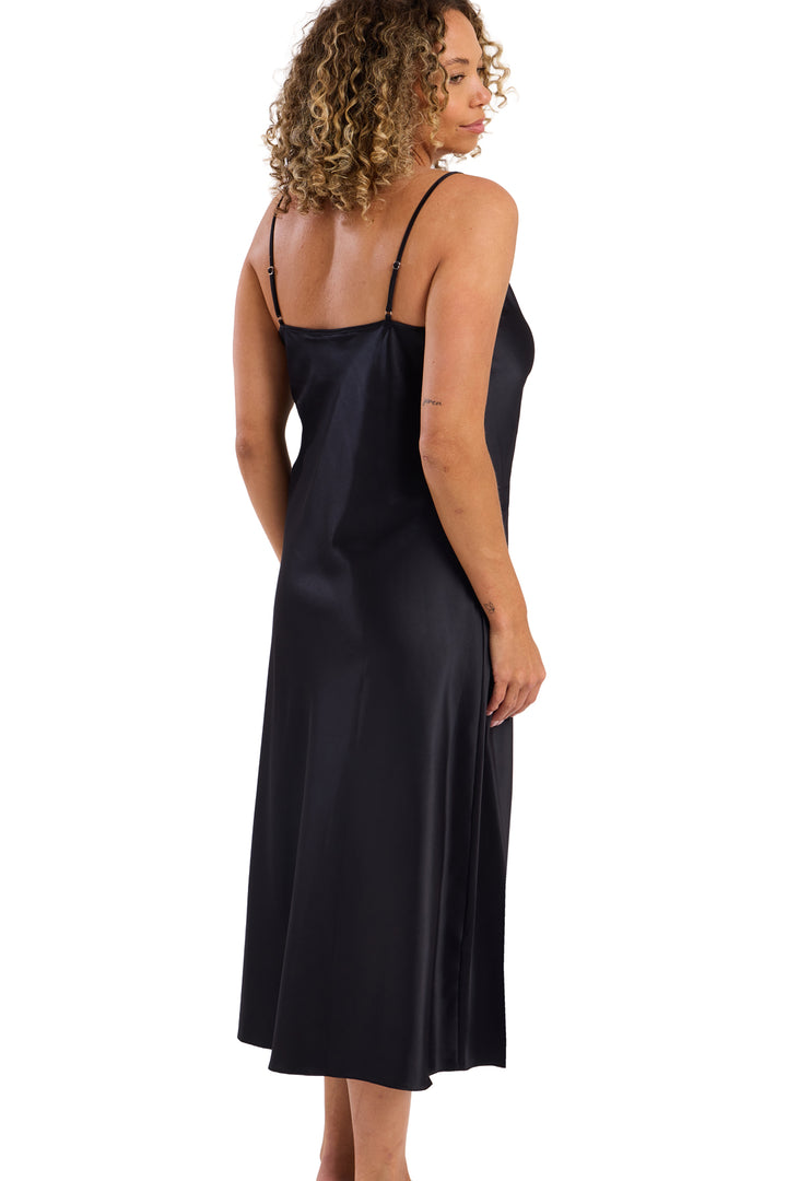 Samsara Long Satin Chemise