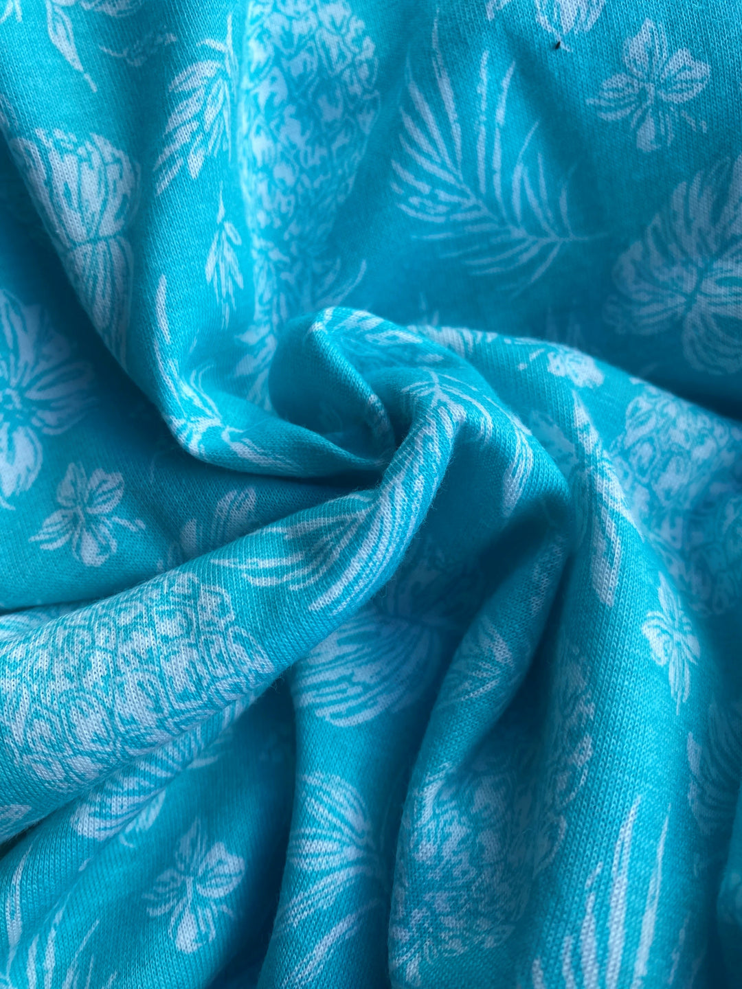 Pineapple Print  Soft & Comfy Jersey Nightshirt