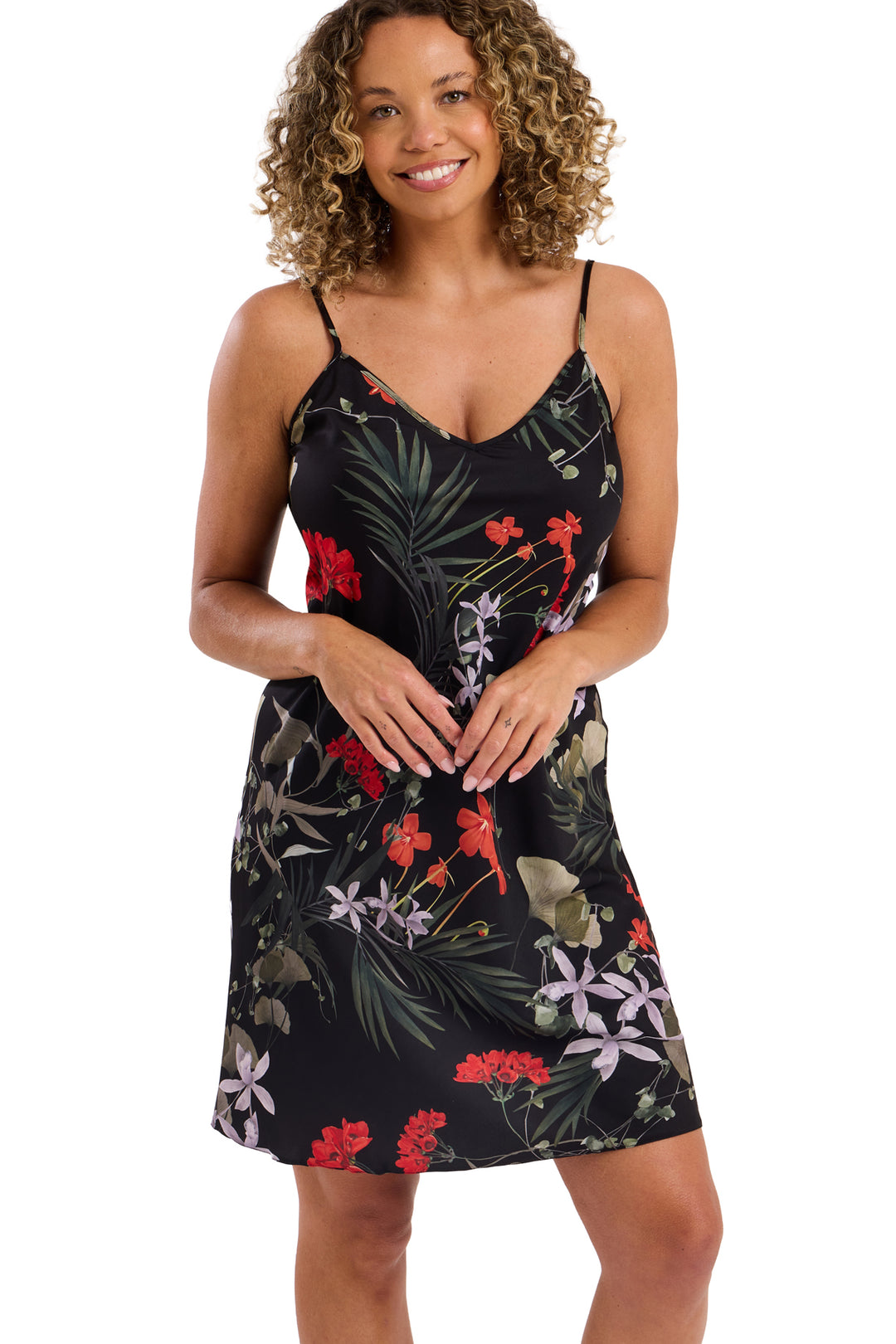 Leora Short Strappy Chemise