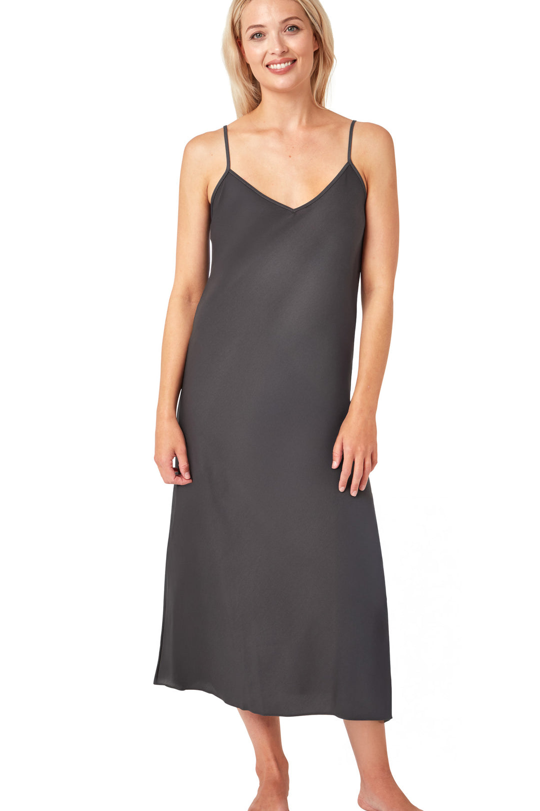 Samsara Long Satin Chemise