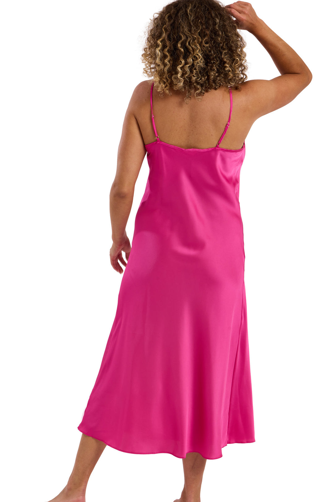 Samsara Long Satin Chemise