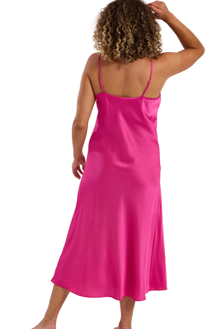 Samsara Long Satin Chemise